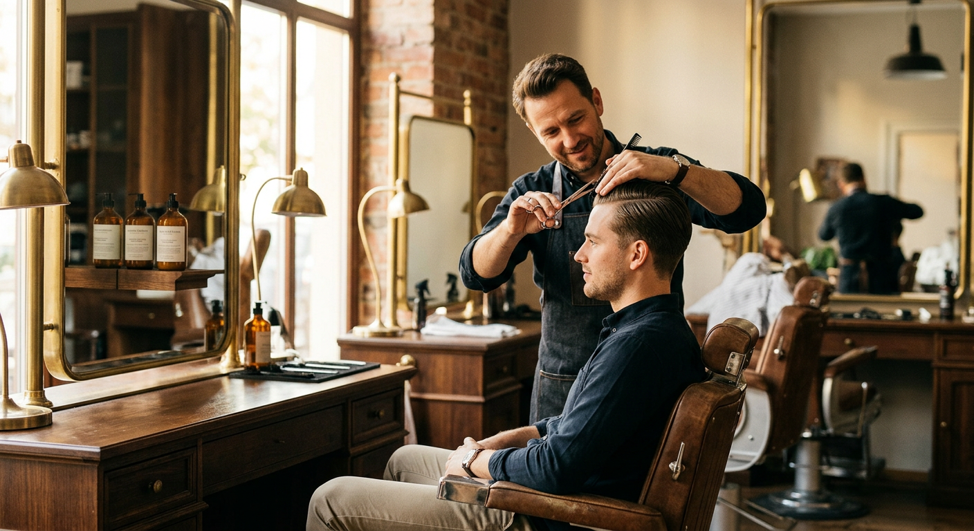 Herrenhaarschnitt – klassisch und modern bei Friseur Müller